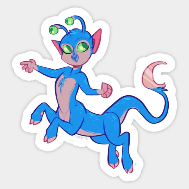 Andalite Sticker by Grampyre